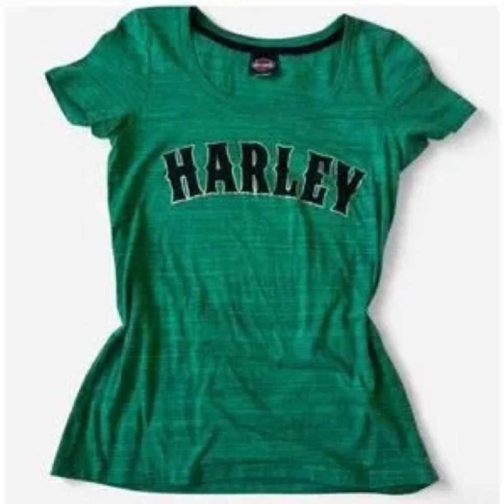Green Harley T-Shirt
